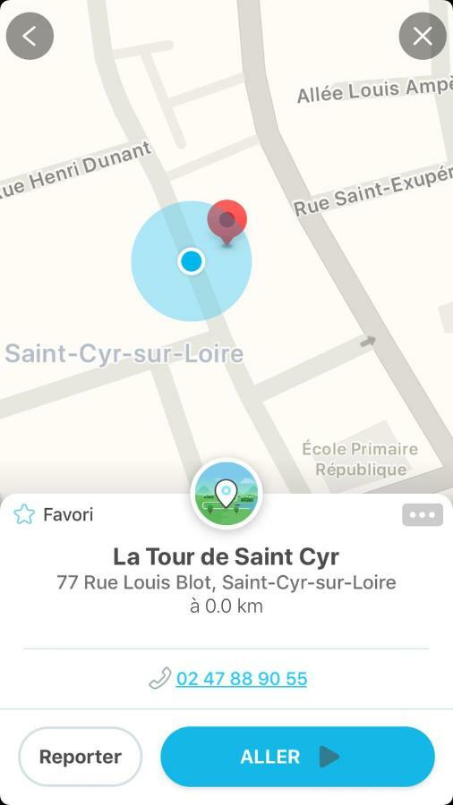 La Tour De Saint Cyr Acomodação com café da manhã Exterior foto